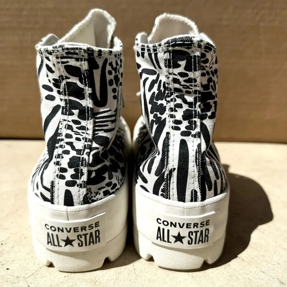 Converse Platform Sneaker Chuck Taylor All Star Lugged High Top Black 7